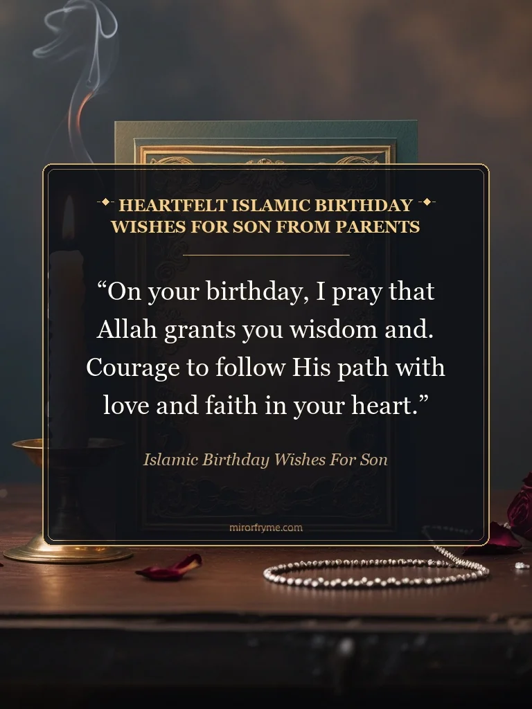 Heartfelt Islamic Birthday Wishes for Son from Parents - Islamic Birthday Wishes for Son