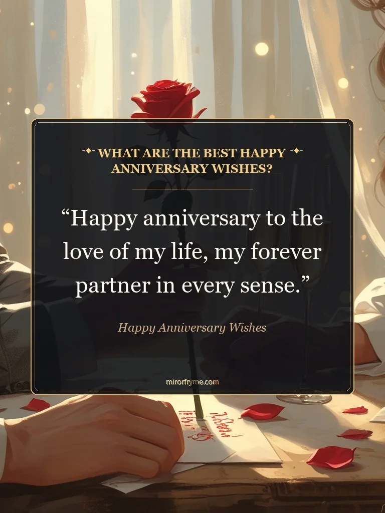 What Are the Best Happy Anniversary Wishes? - Happy Anniversary Wishes