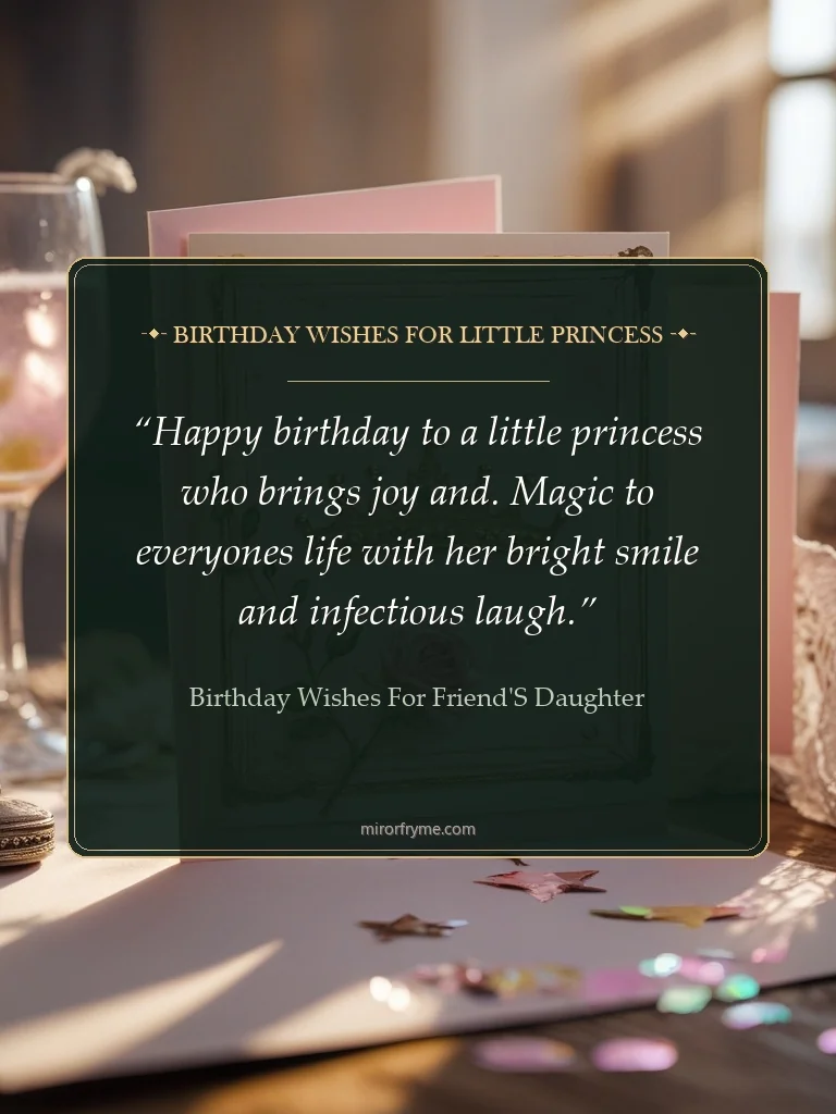 Birthday Wishes For Little Princess - Birthday Wishes for Friend's Daughter