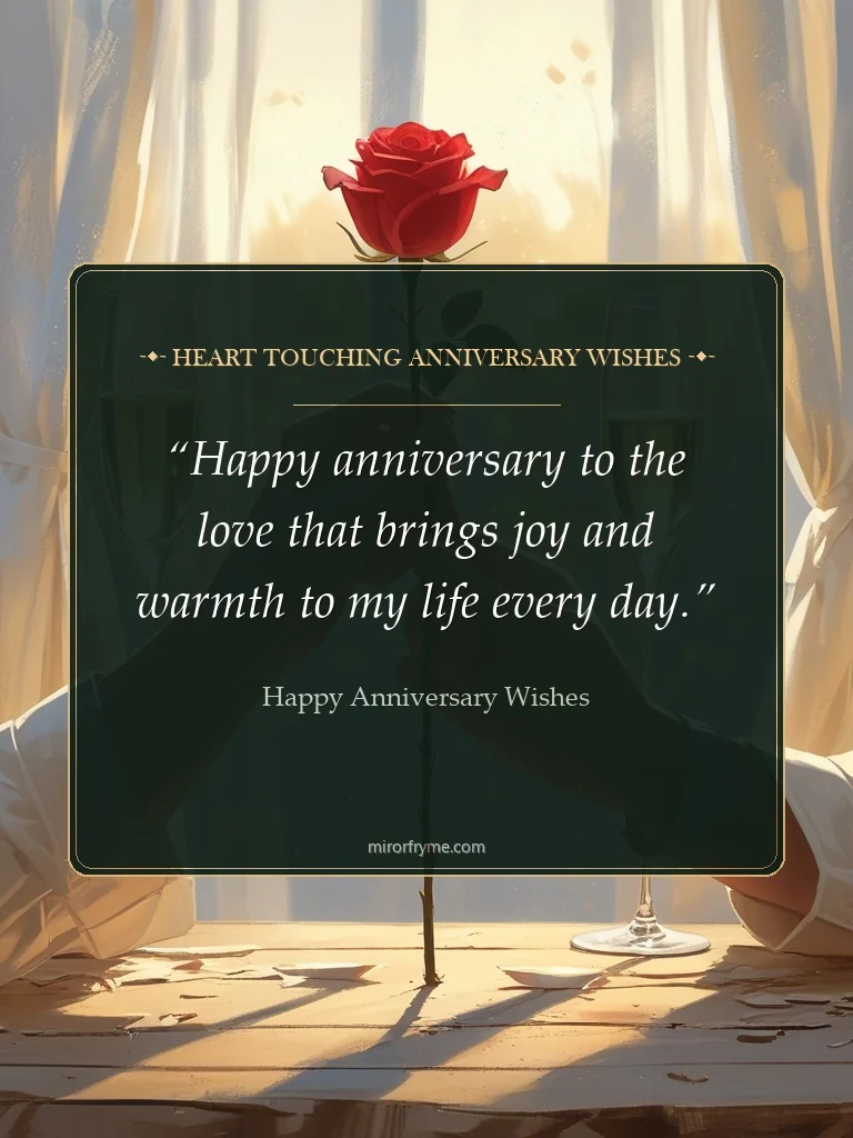 Heart Touching Anniversary Wishes - Happy Anniversary Wishes