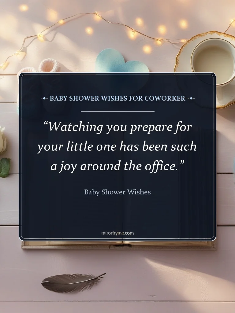 Baby Shower Wishes for Coworker - Baby Shower Wishes