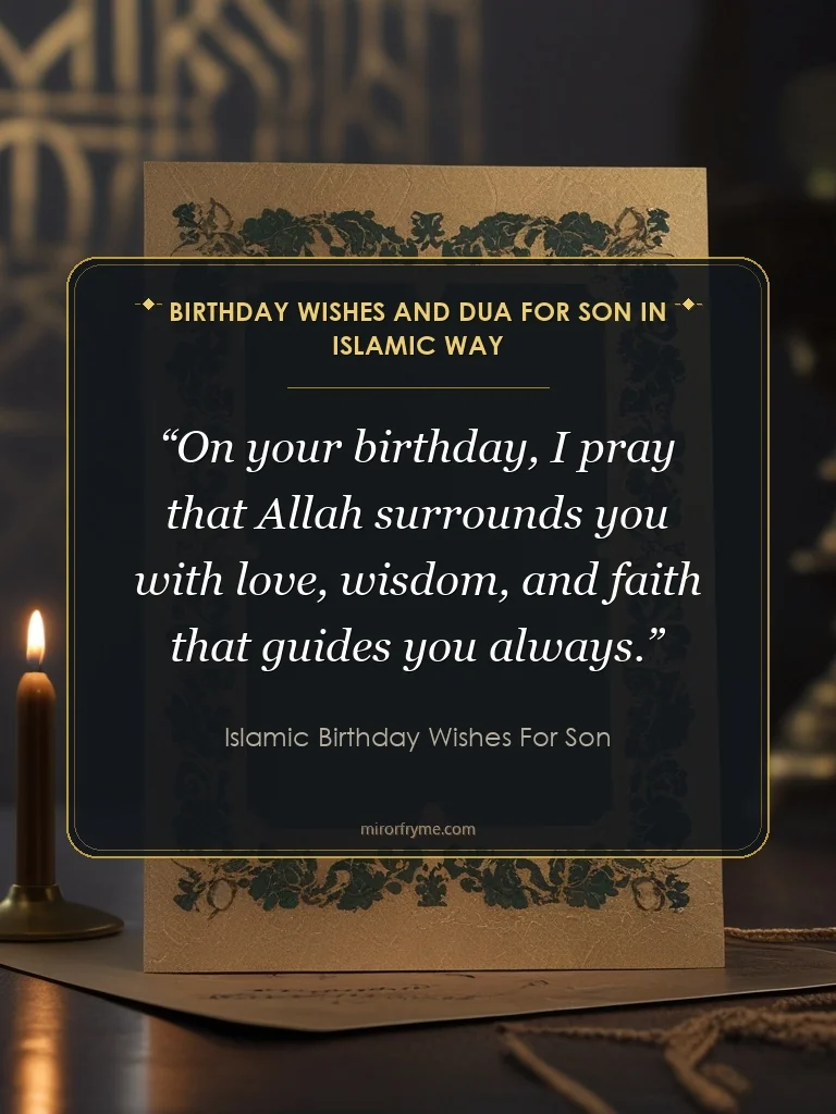 Birthday Wishes and Dua for Son in Islamic Way - Islamic Birthday Wishes for Son