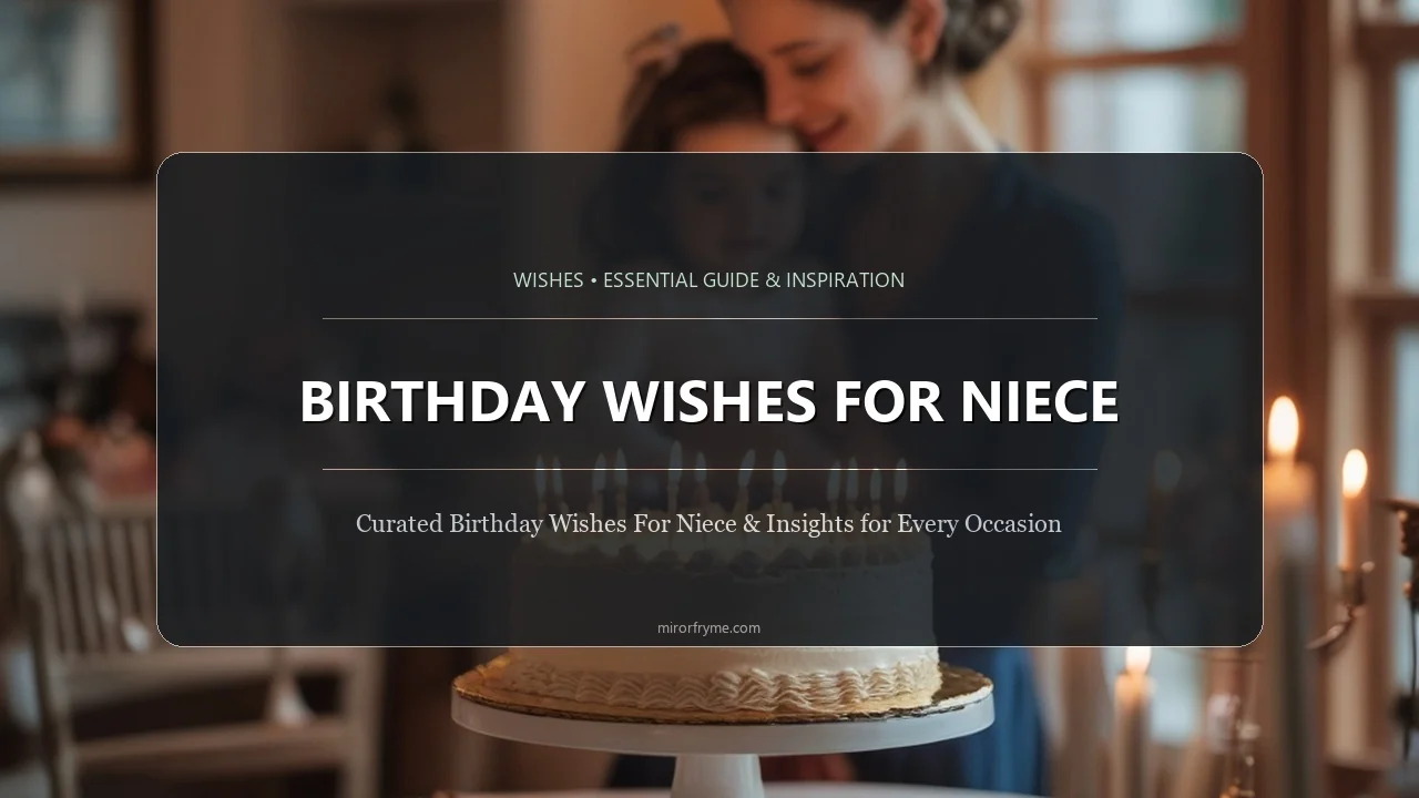 Birthday Wishes for Niece